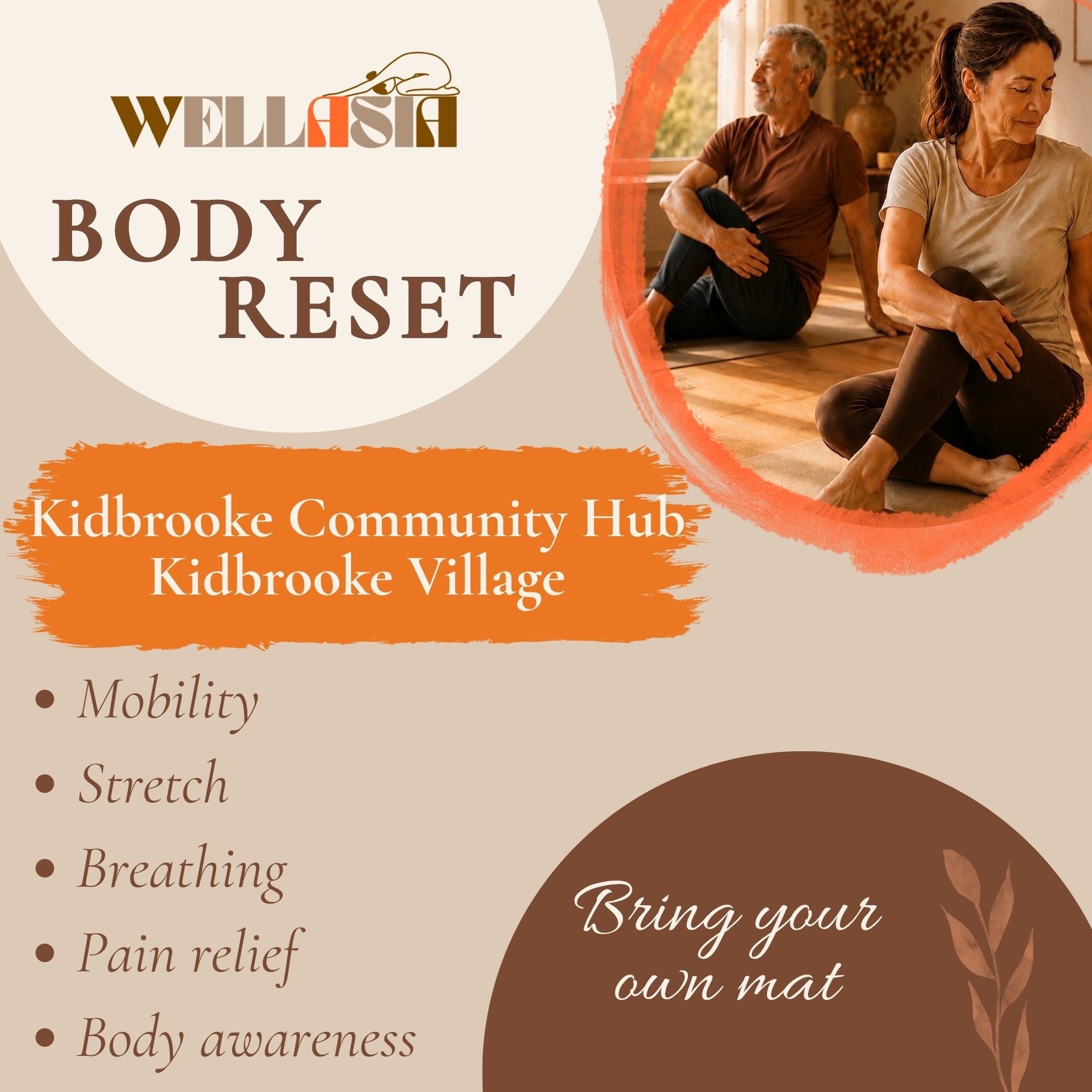 Kidbrooke Community Hub - Body Reset 26th September