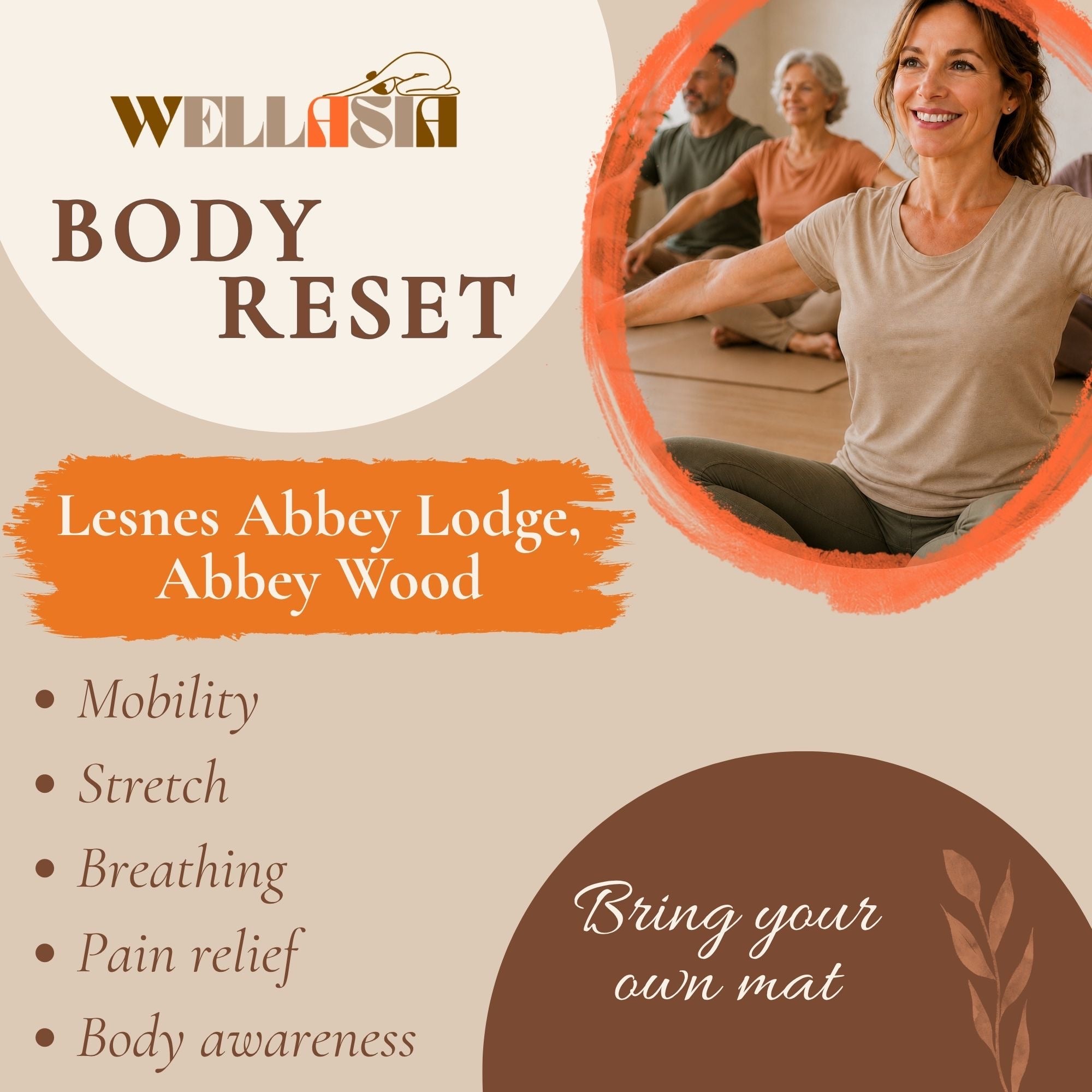 Lesnes Abbey Lodge  - Body Reset 10th September