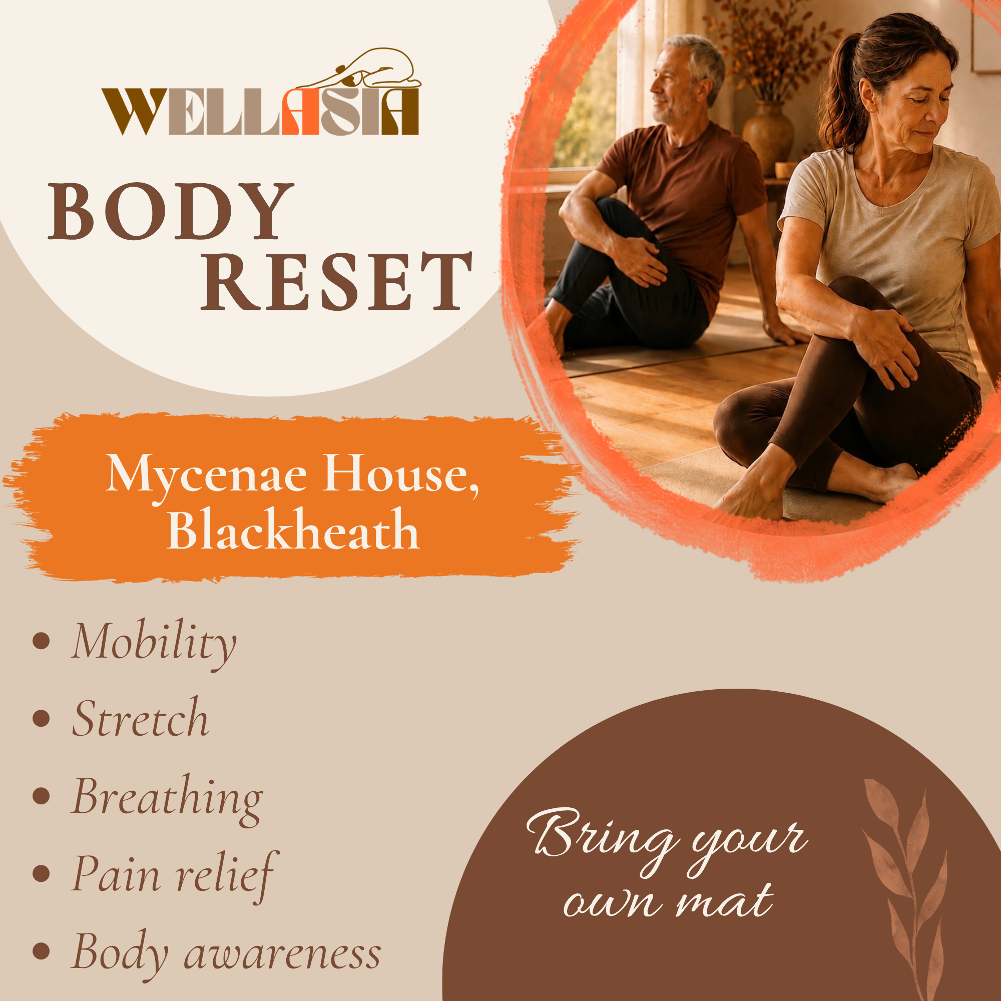 Mycenae House - Body Reset 16th September