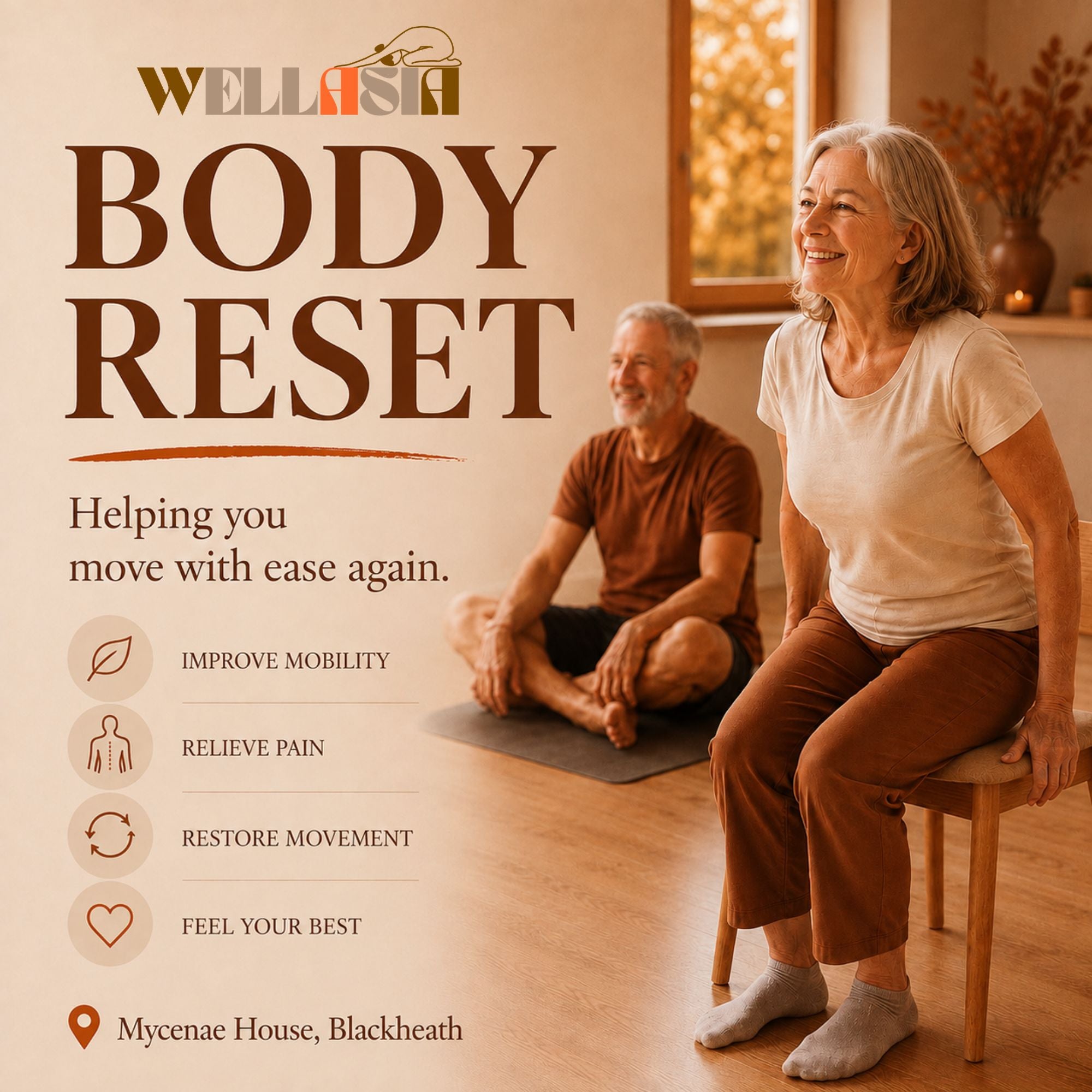 Launch Class - Wellasia Body Reset 2nd September